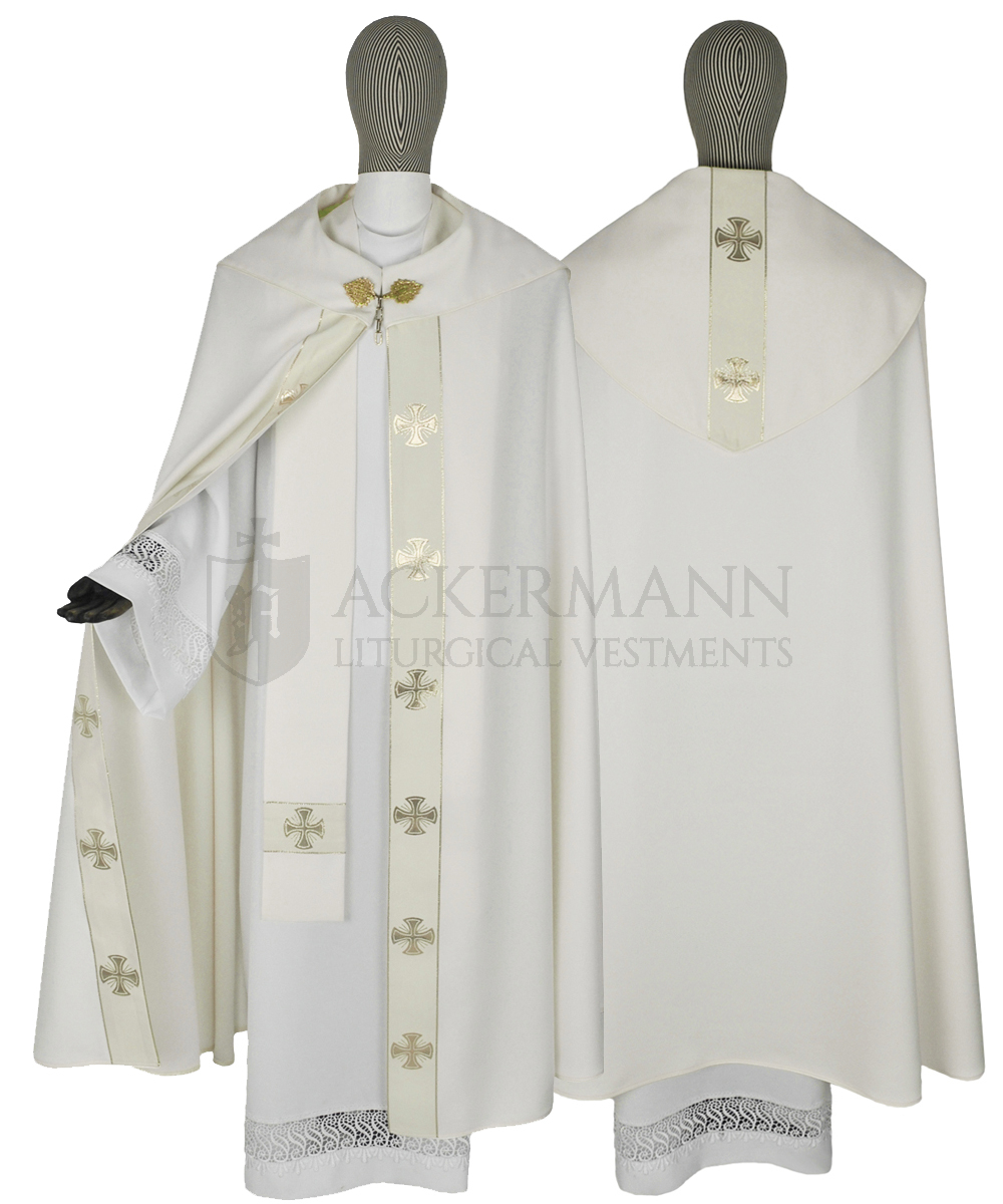 Gothic Cope "Maltese Crosses" model 104, size L