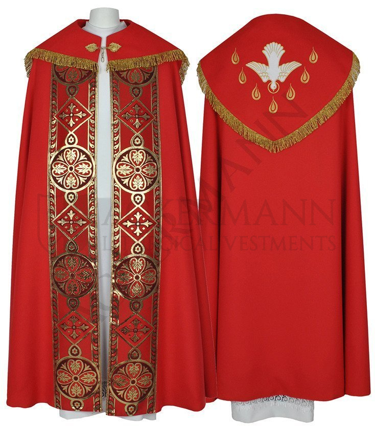 Gothic Cope "Holy Spirit" 013, size M (standard)